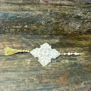 White Boho Hobby Lobby Hanging Wall Pendant